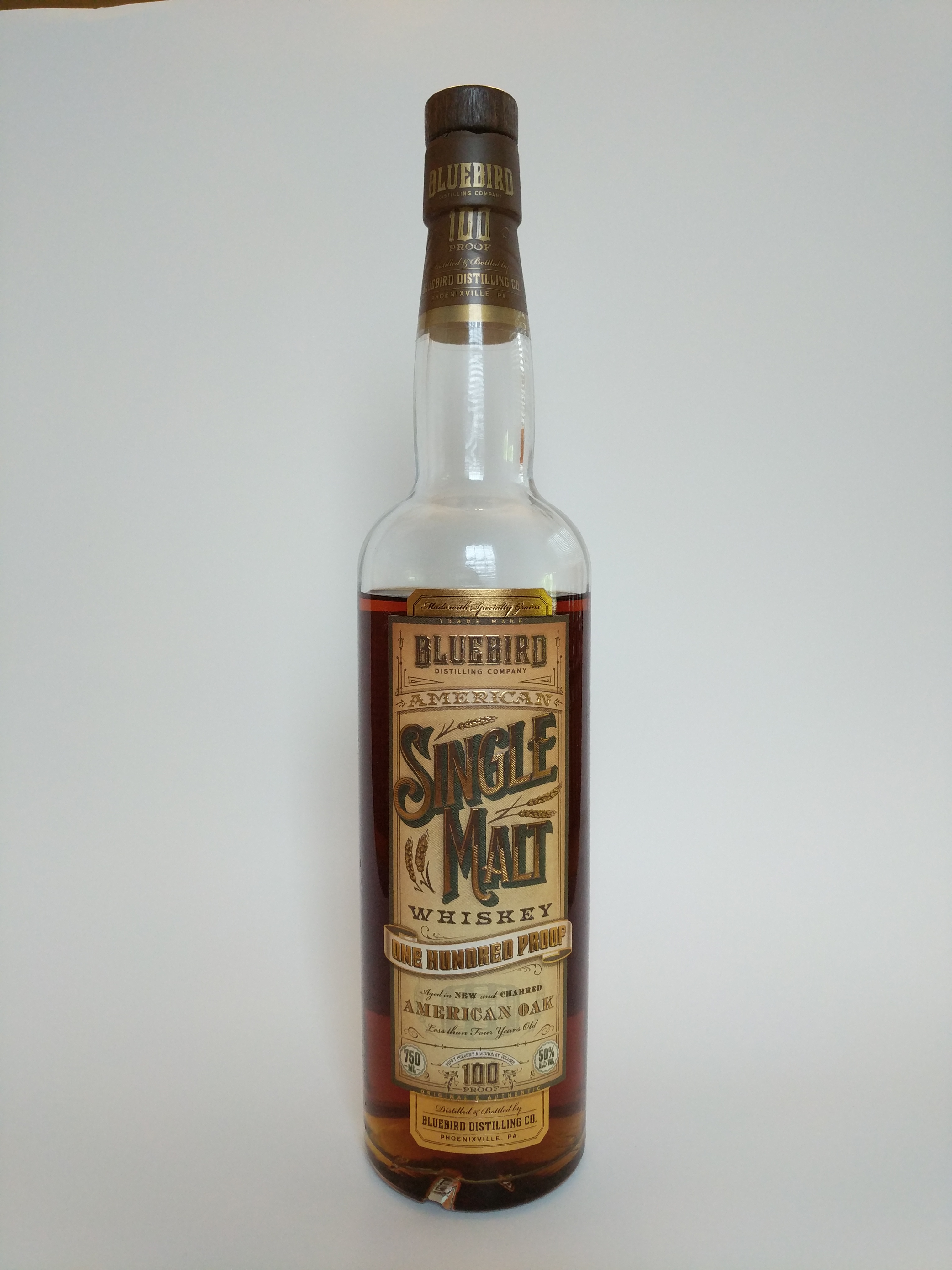 Bluebird Distilling American Single Malt
