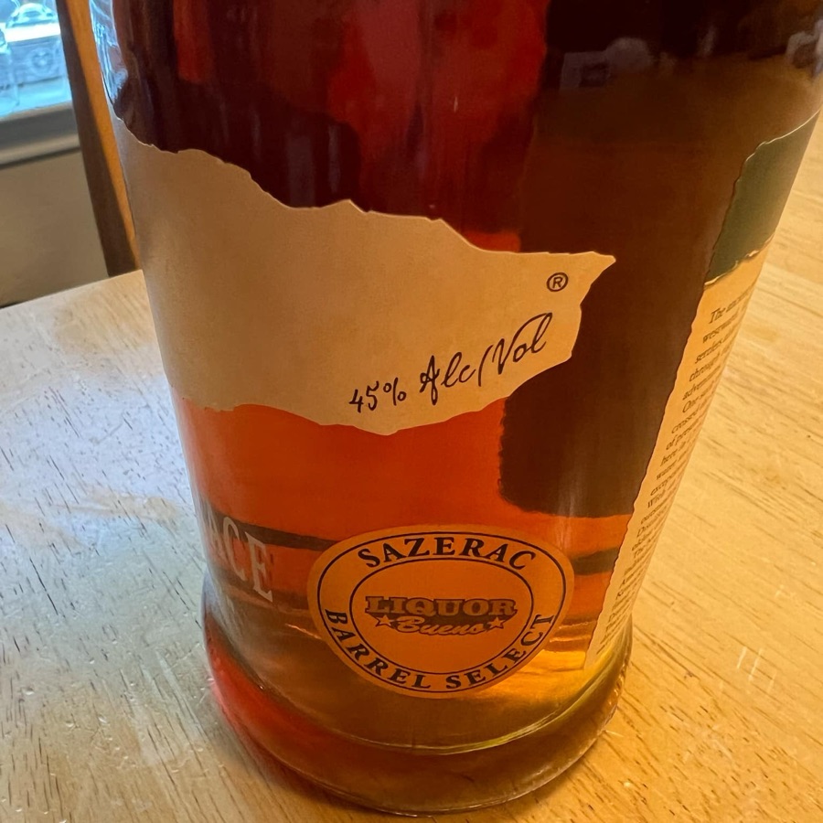 Buffalo Trace Kentucky Straight Bourbon Whiskey Sazerac Barrel Select (Liquor Bueno)