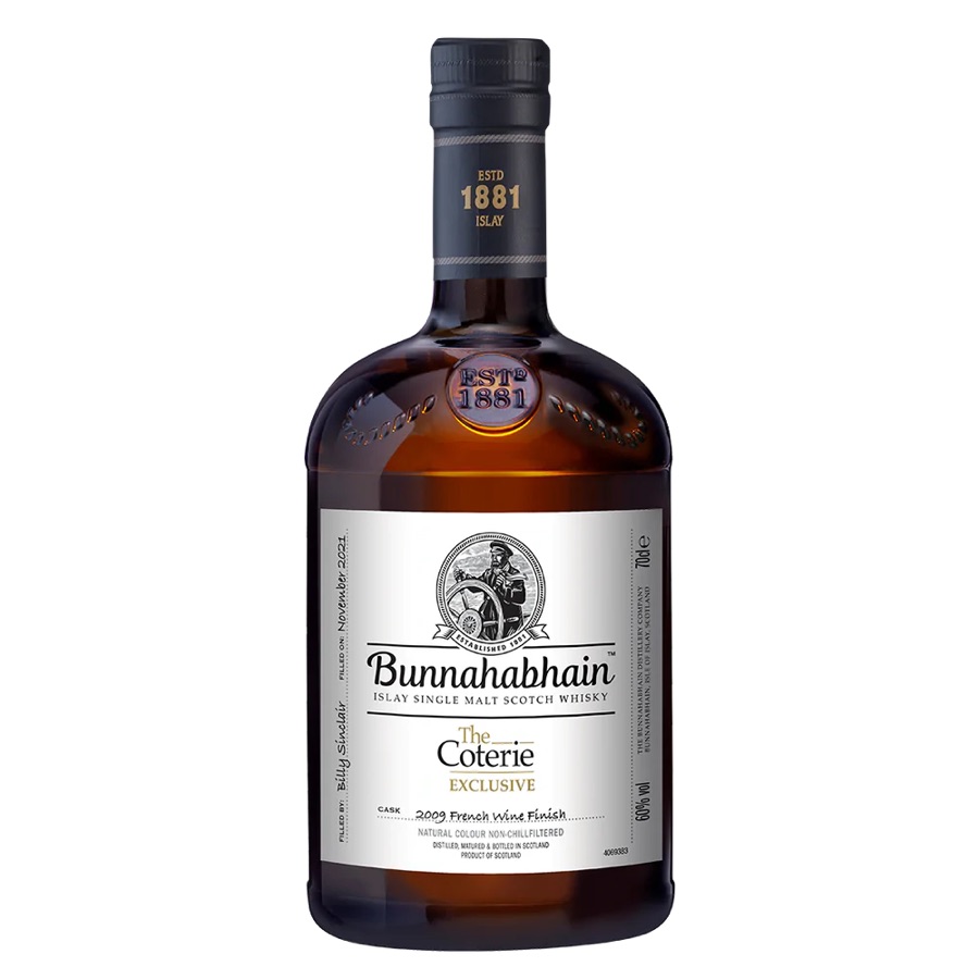 Bunnahabhain Coterie 2021 Release: 2009 French Wine Finish