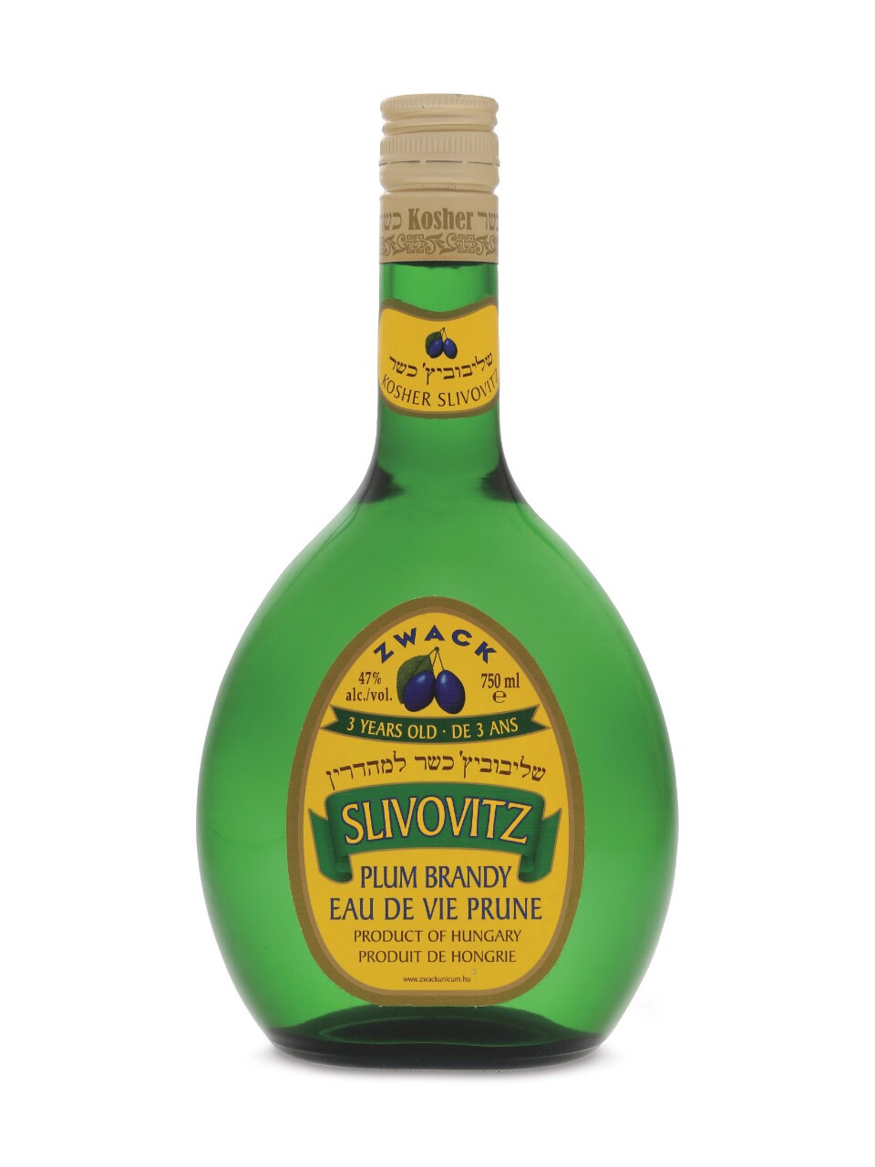 Zwack Kosher Plum Brandy