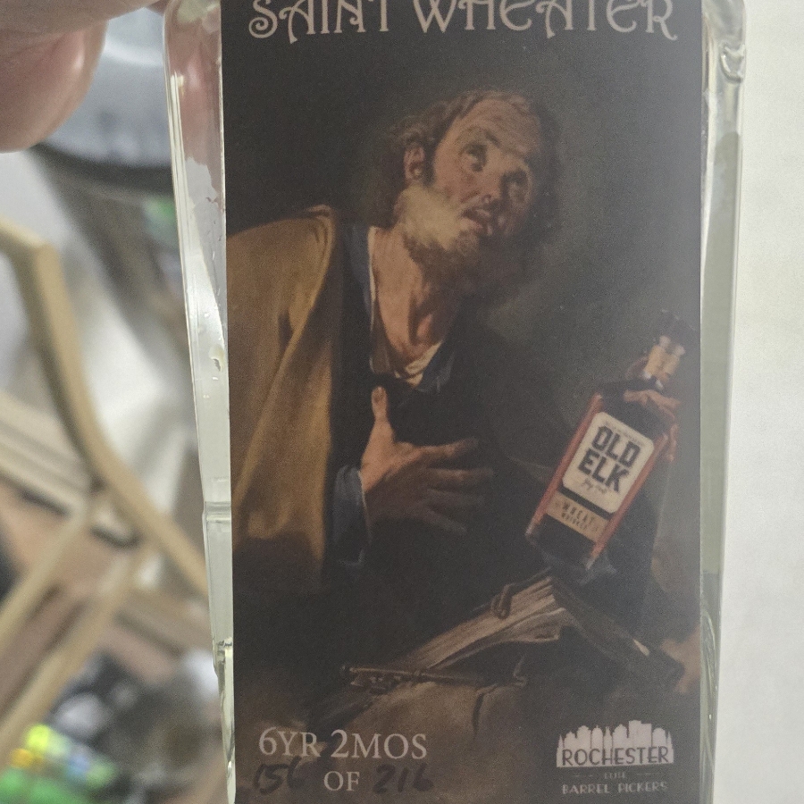 Old Elk Single Barrel Straight Wheat Whiskey (Roc Elite Saint Wheater)