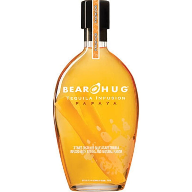 Bear Hug Papaya Infused Tequila