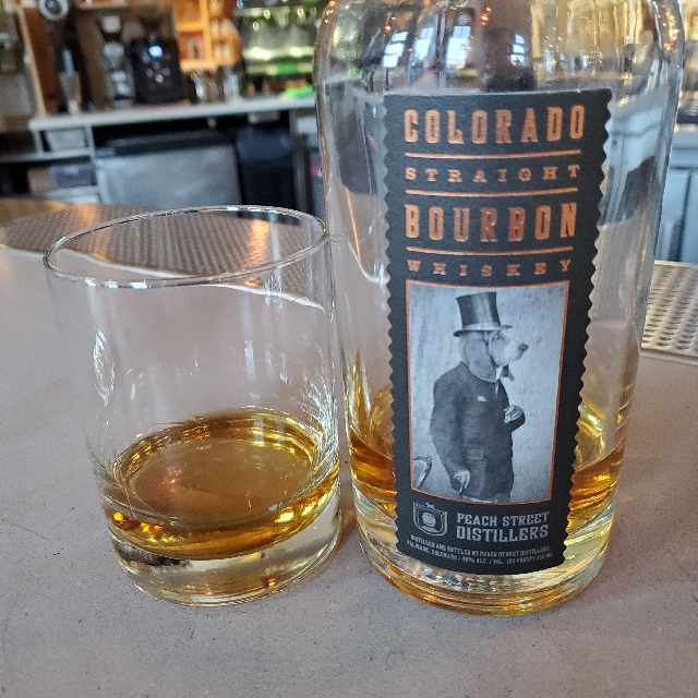 Peach Street Distillers Colorado Straight Bourbon Whiskey