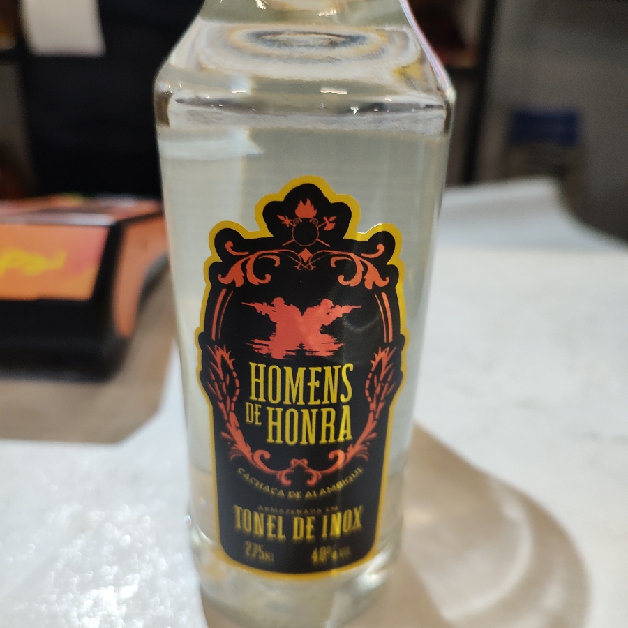 CACHAÇA HOMENS DE HONRA PRATA TONEL DE INOX