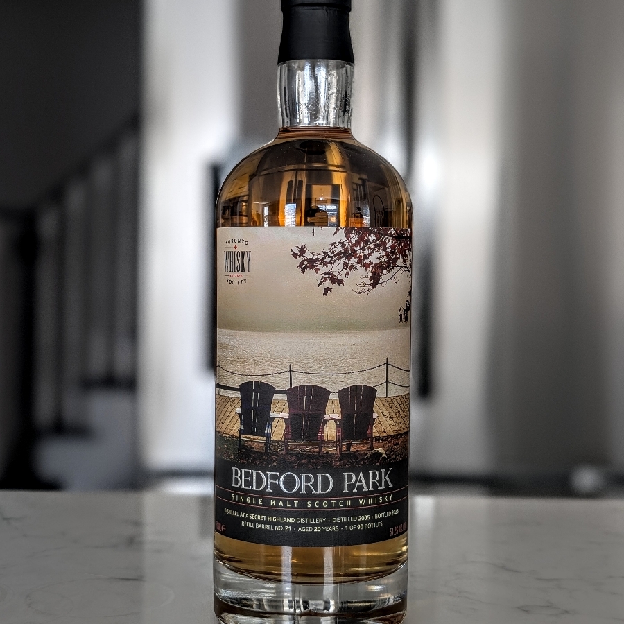 Bedford Park Secret Highland Distillery (Ardmore) 2005 20 Year Single Malt Scotch Whisky