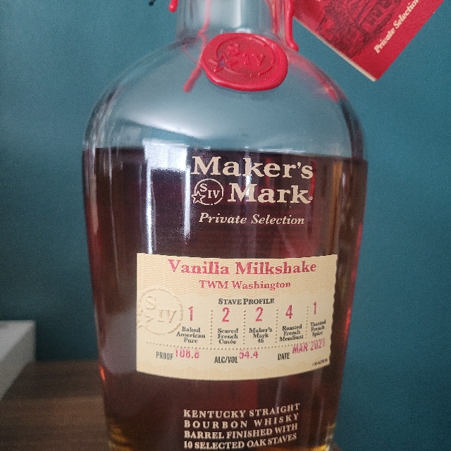 Maker's Mark Vanilla Milkshake, TWM WA
