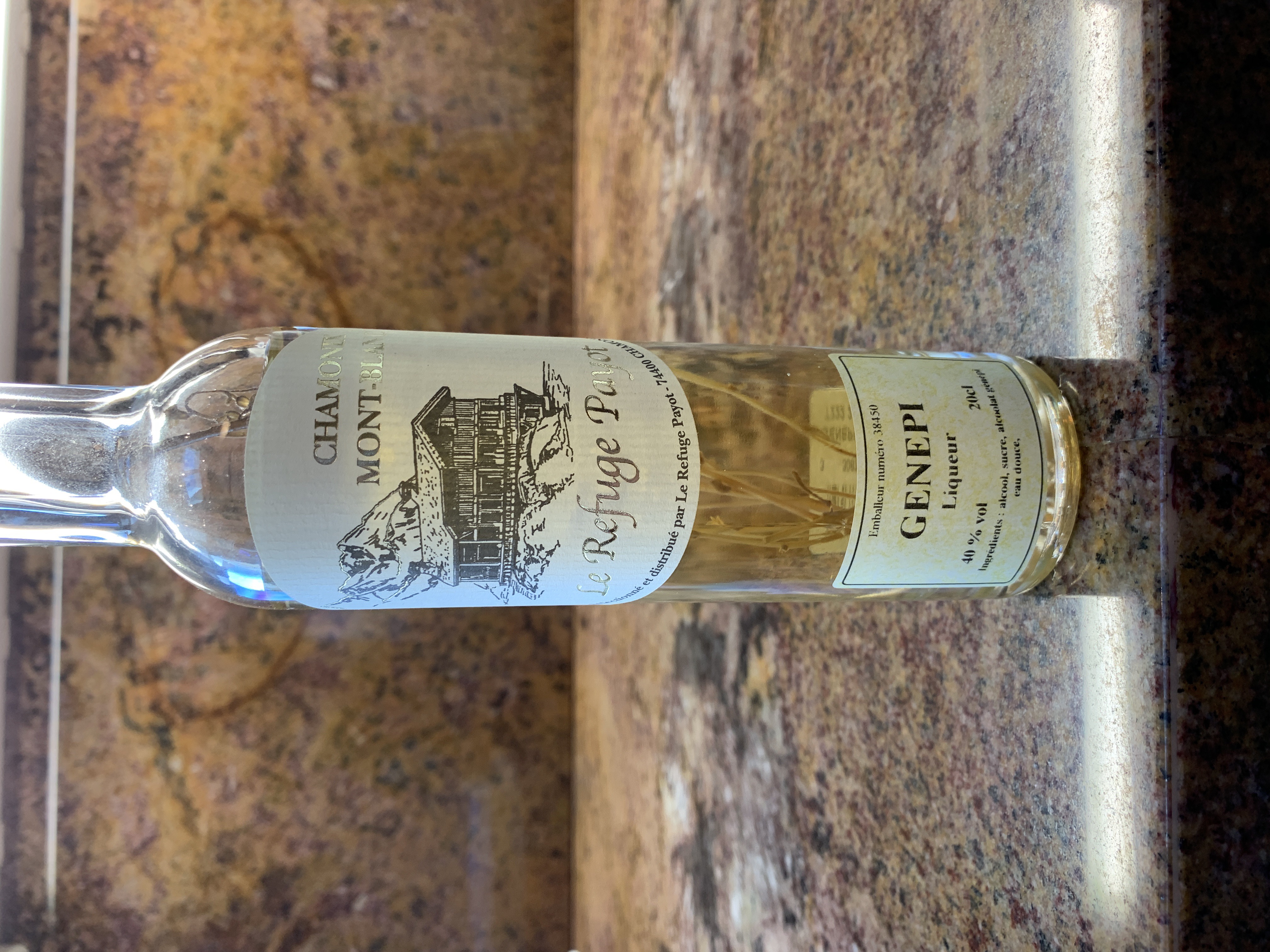 Le Refuge Payot Genepi Liqueur