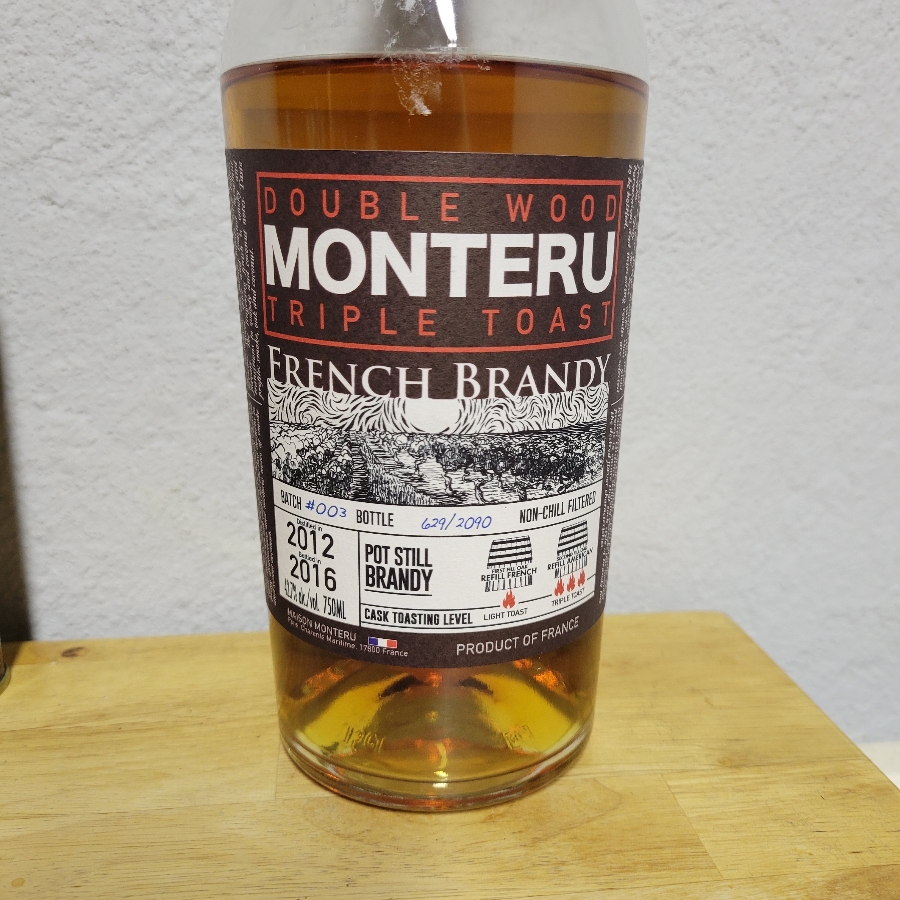 Monteru Double Wood Triple Toast French Brandy