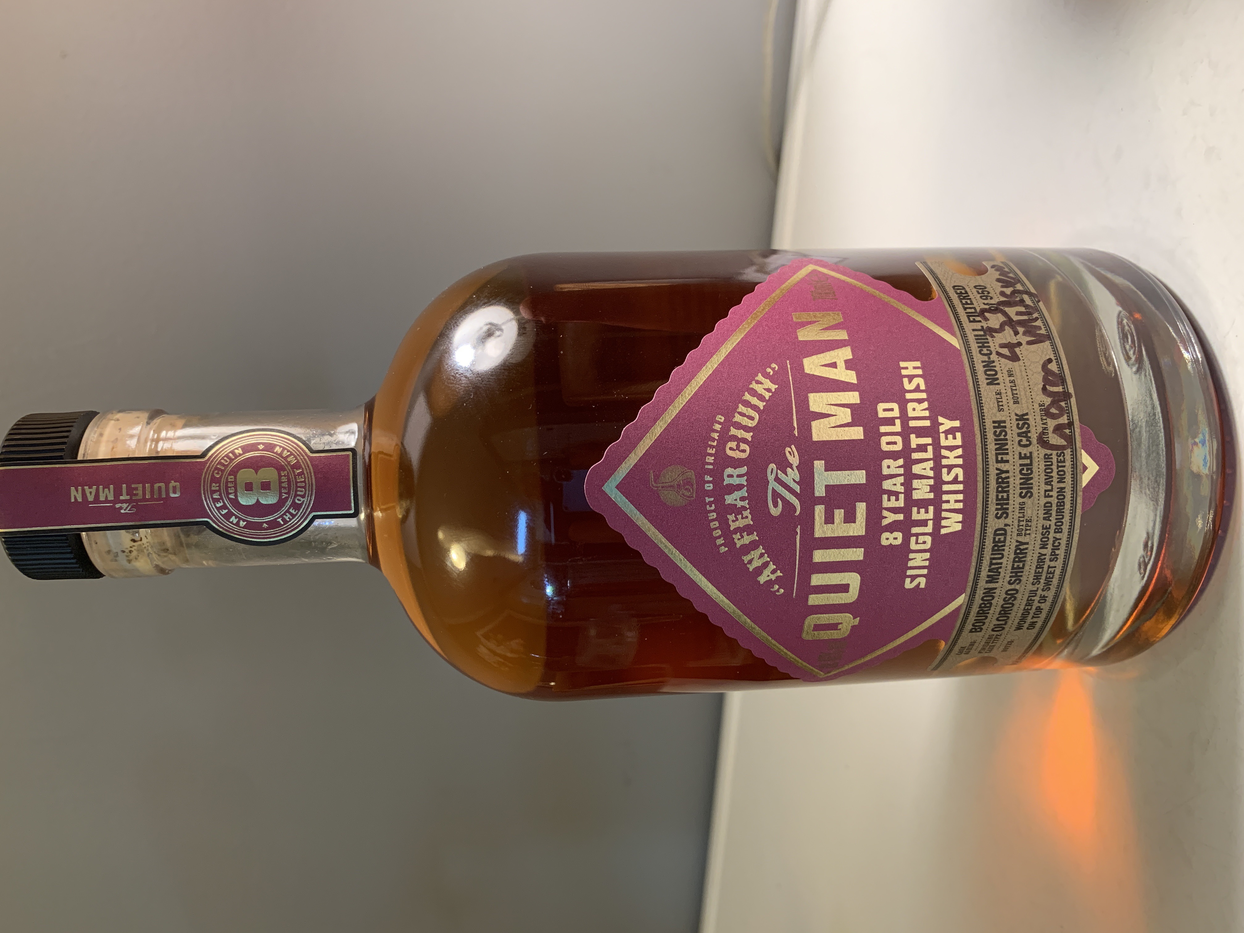 The Quiet Man 8 Yr Old Sherry Finish