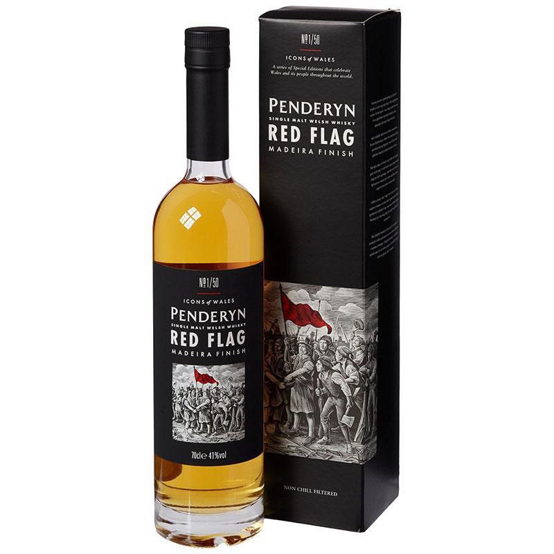 Penderyn Icons of Wales #1 Red Flag