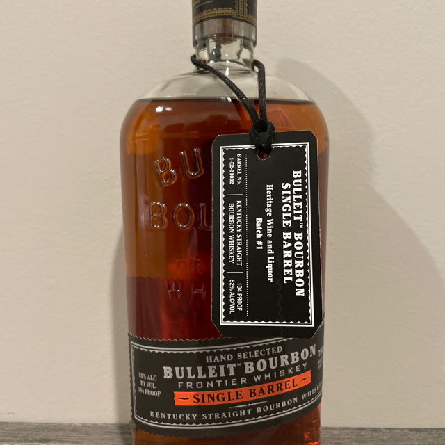 Bulleit Bourbon Single Barrel (Heritage Wine and Liquor Batch 1)