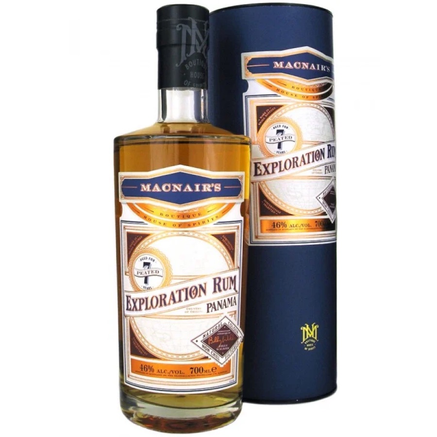 MacNair's Exploration Rum Panama Peated Aged For 7 Years