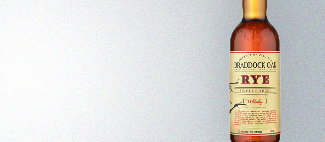 Braddock Oak Single Barrel Rye