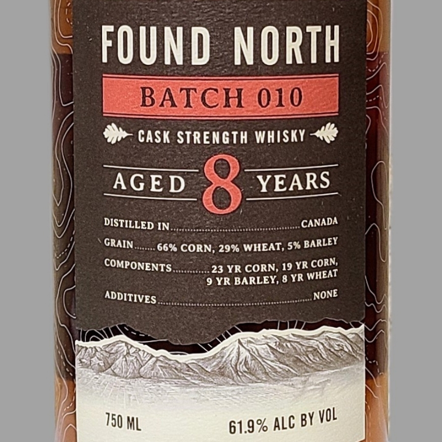 Found North Cask Strength Whisky (Batch 010)