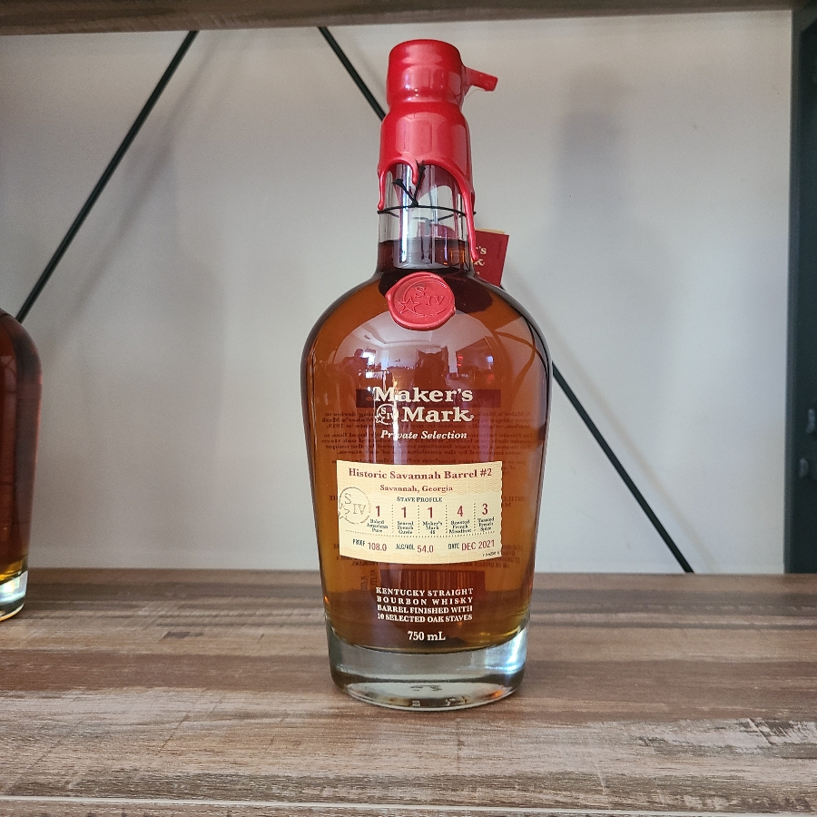 Maker's Mark Private Selection (Historic Savanah Barrel #2)