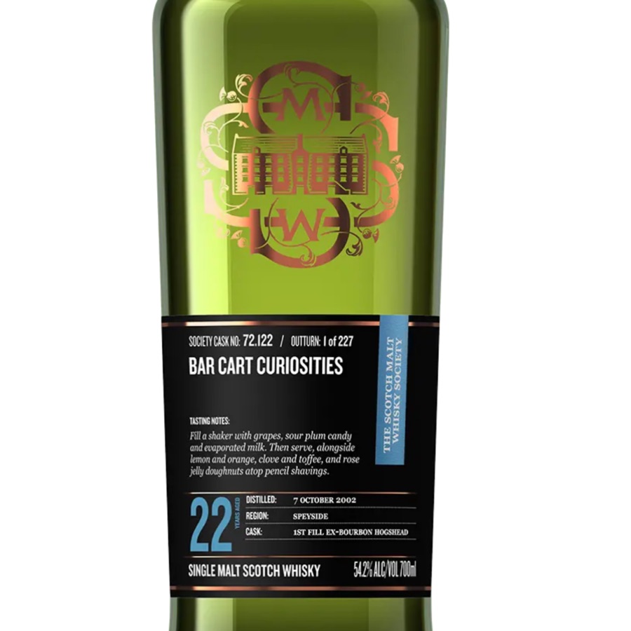Bar Cart Curiosities (SMWS 72.122 - Miltonduff)