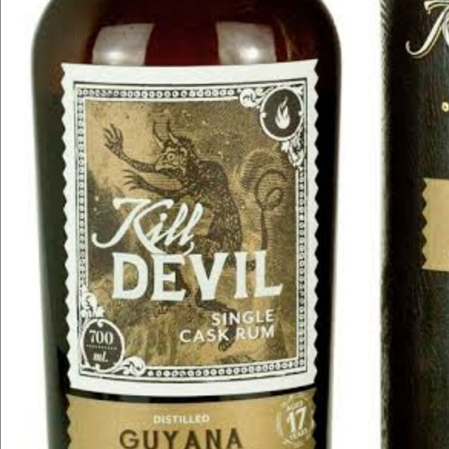 Uitvlugt 1999 17 Year Guyana Rum - Kill Devil (Hunter Laing)
