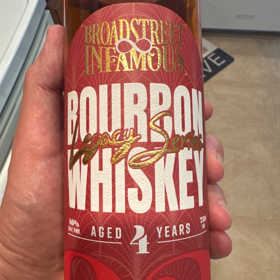 Broadstreet Infamous Legacy Series Bourbon Whiskey