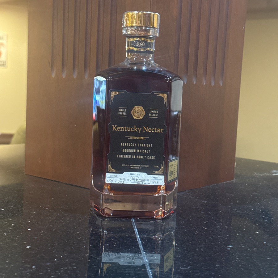 Kentucky Nectar Straight Bourbon Whiskey Finished in Honey Cask - Barrel No. JHB1
