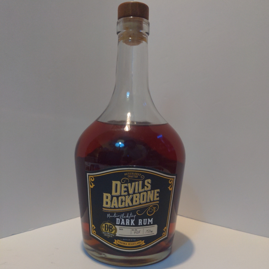 Devils Backbone Mountain Blackstrap Dark Rum