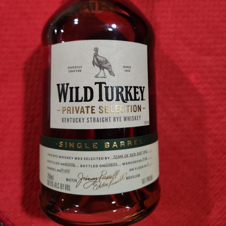 Wild Turkey Rye Private Stock