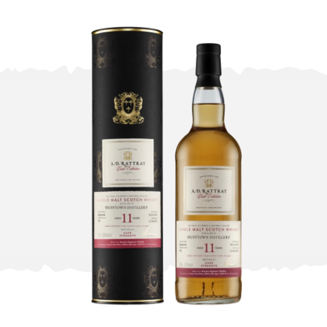Dufftown 2009 11 Year Old Cask Islay Sherry Finish (A. D. Rattray)