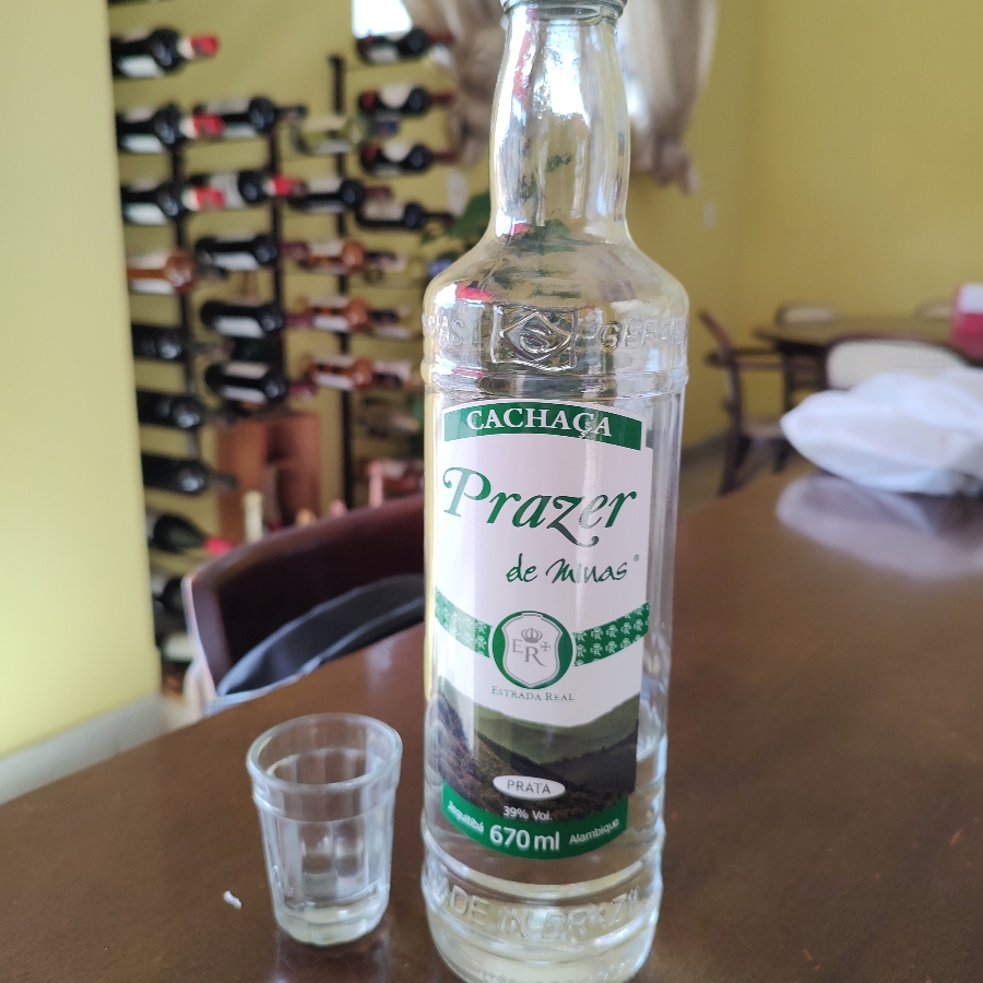 CACHAÇA PRAZER DE MINAS PRATA JEQUITIBÁ