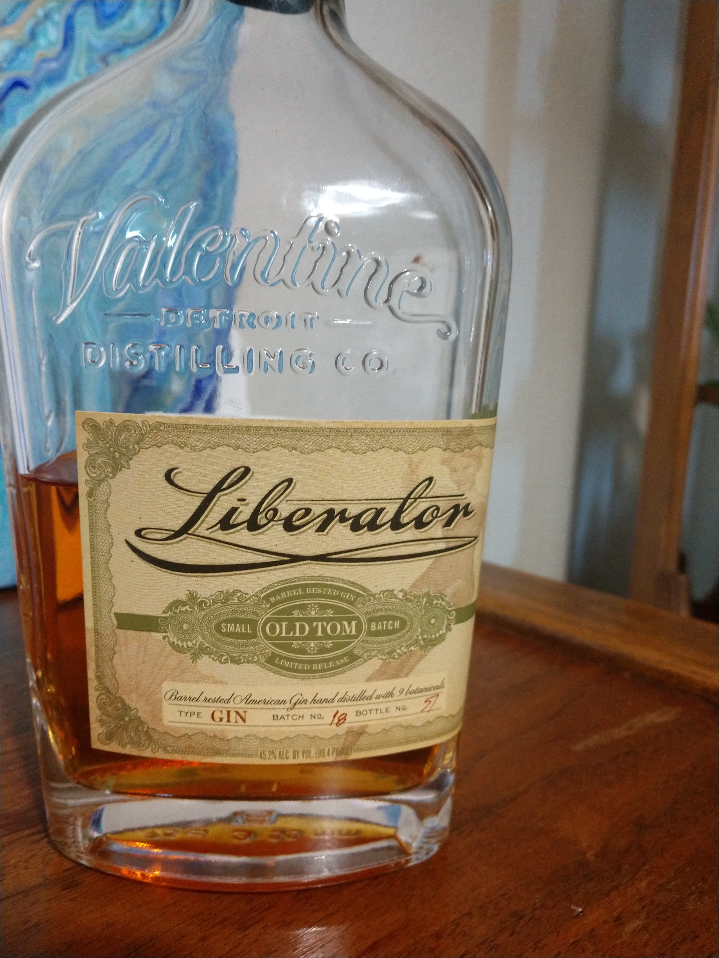 LIBERATOR OLD TOM GIN