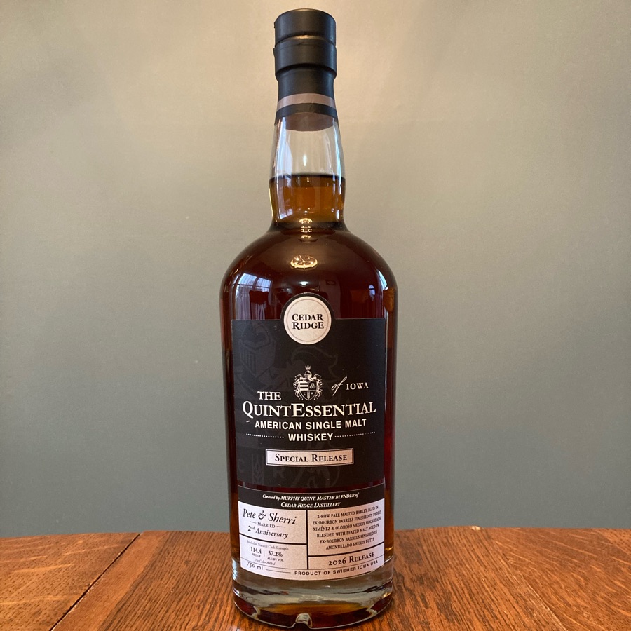 Cedar Ridge The QuintEssential Special Release: Pete & Sherri Married - 2nd Anniversary