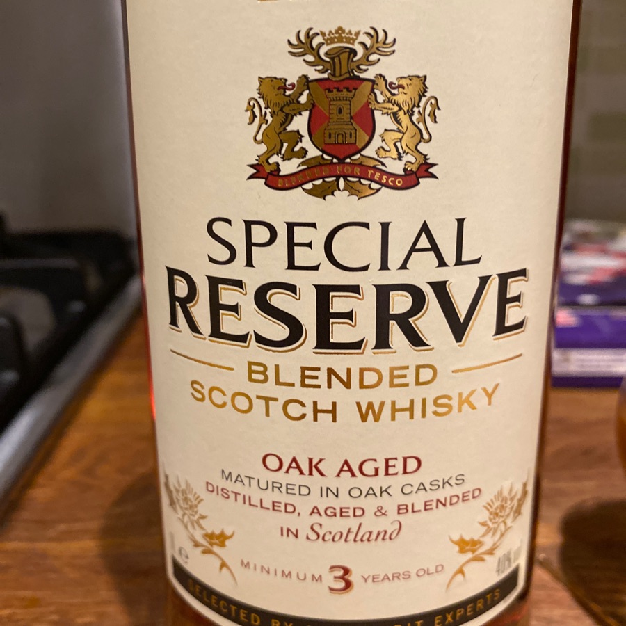 Tesco Special Reserve Blended Scotch Whisky