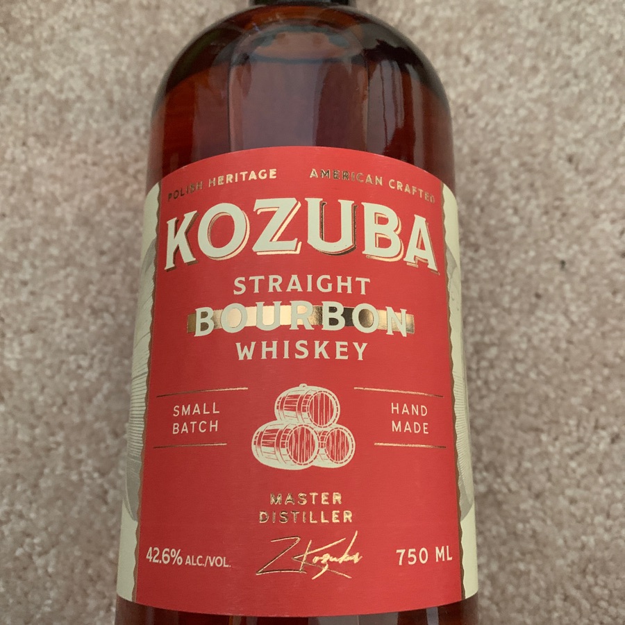 Kozuba Straight Bourbon Whiskey