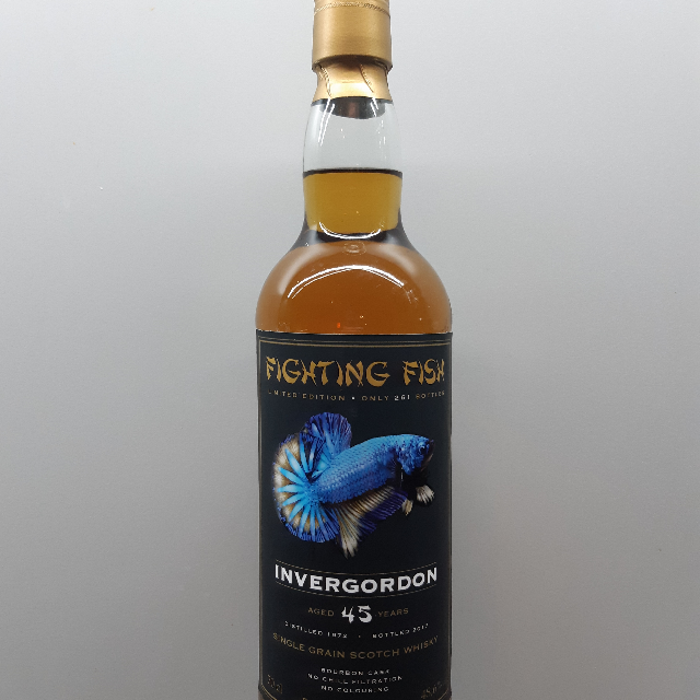 Fighting fish invergordon 45 years