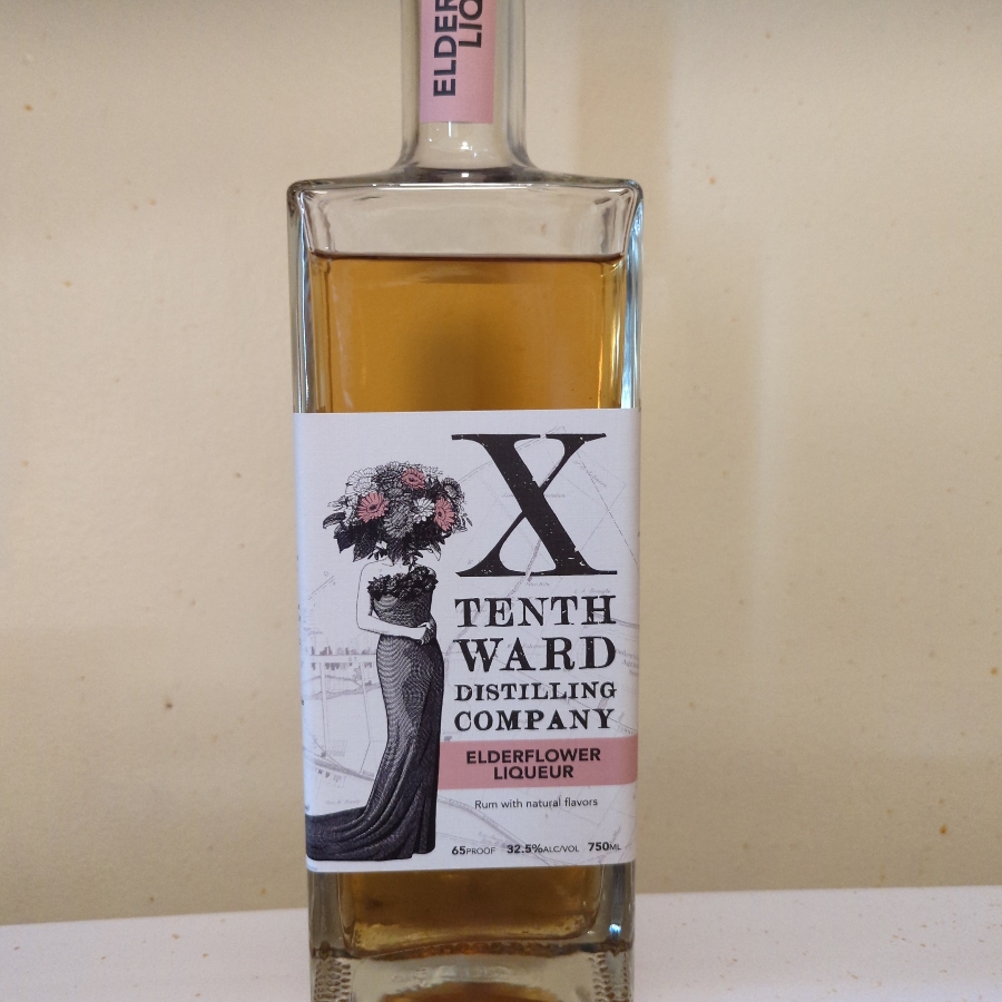 Tenth Ward Elderflower Liqueur