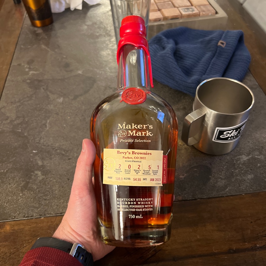 Bevy's Brownies Maker's Mark Private Select