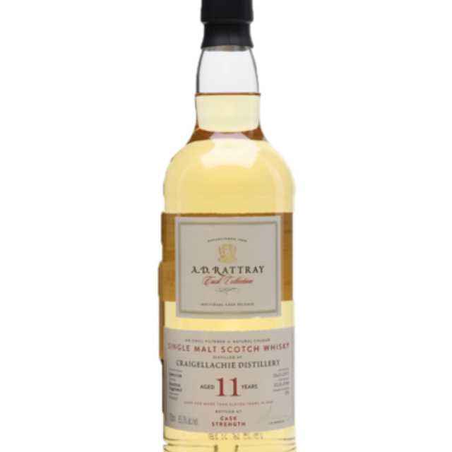 Longmorn 2007 11 Yr Cask Strength (A.D. Rattray Cask Collection)