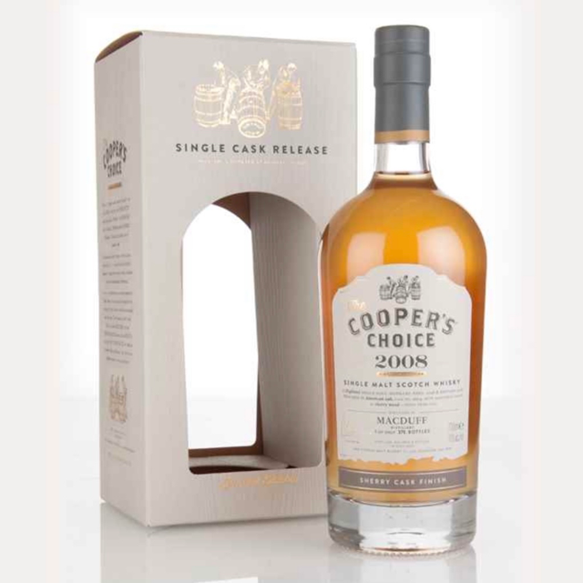 Macduff 7 Year Old 2008 (Cask 9604) (The Vintage Malt Whisky Co., The Cooper's Choice)