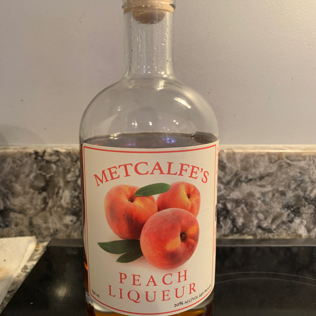 Metcalfes Peach Liquor