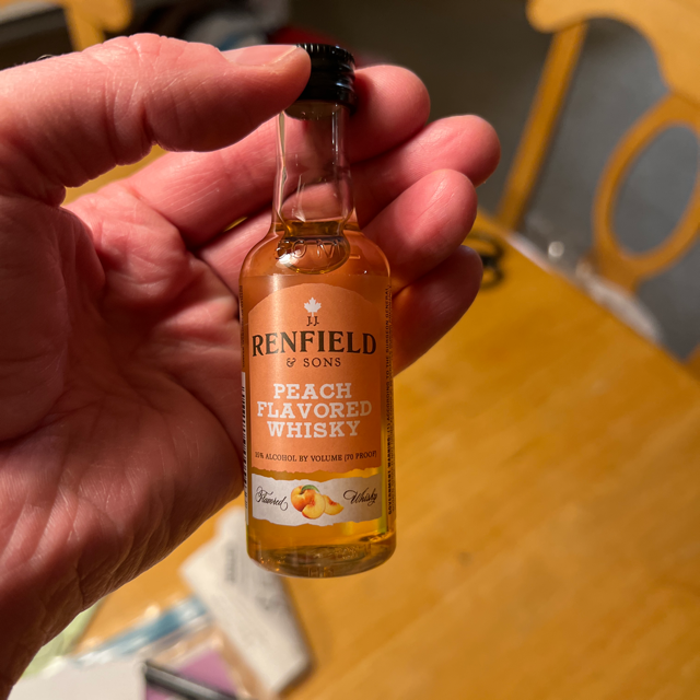 J.J. Renfield & Sons Peach Flavored Whiskey