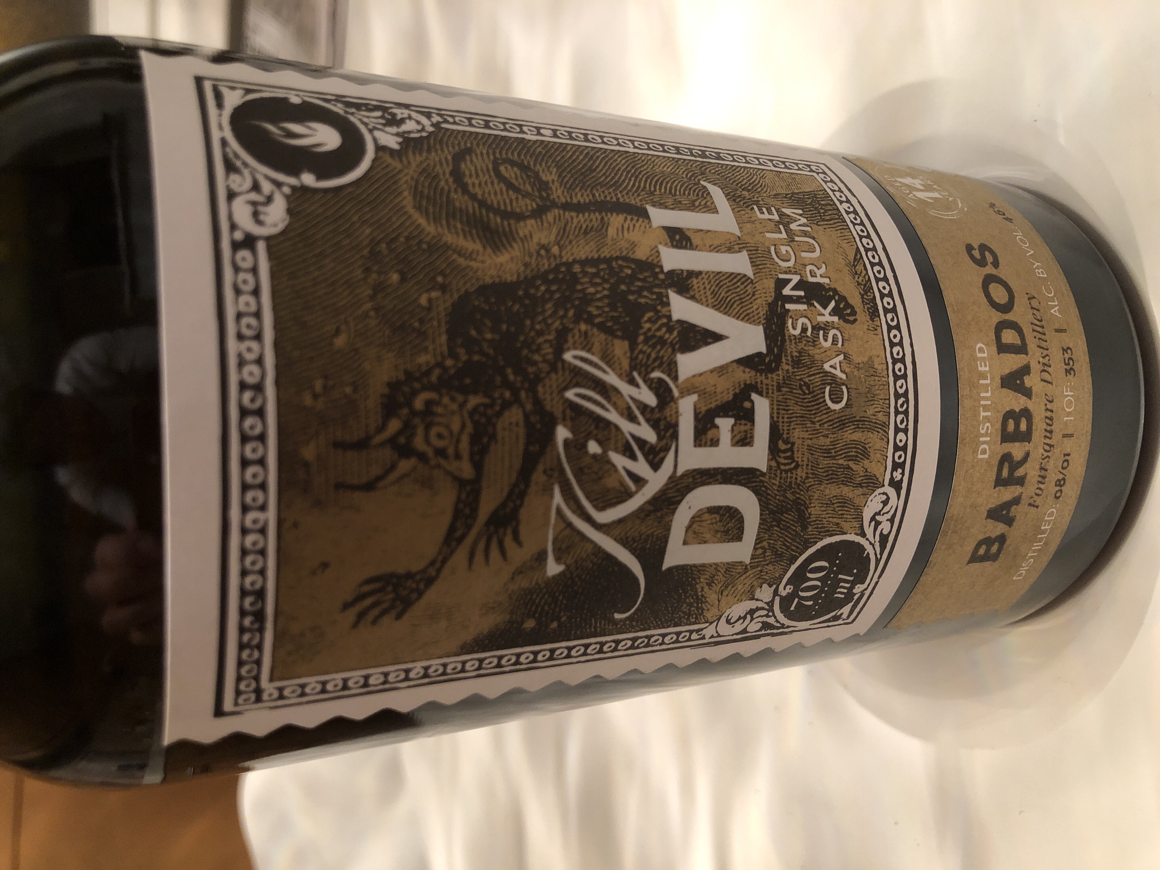 Foursquare 2001 14 Year Barbados Rum - Kill Devil (Hunter Laing)