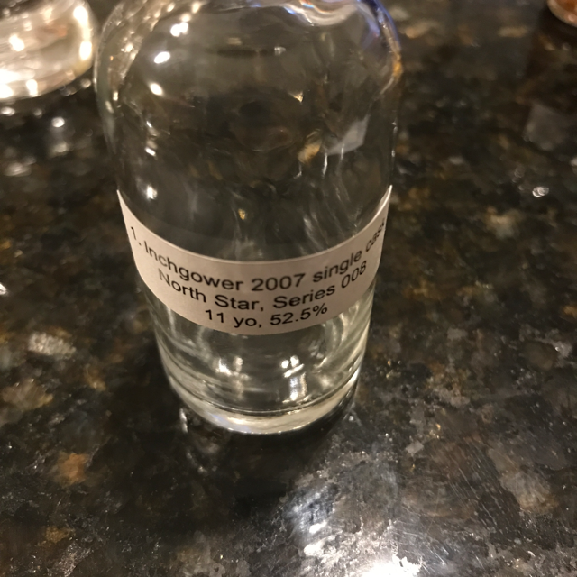 Inchgower North Star 2007 single cask