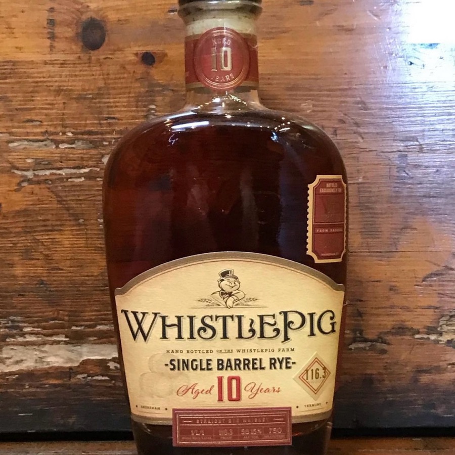 WhistlePig 10 Year Old Single Barrel Rye (Old Oaks Cigar & Wine Co., 2024)