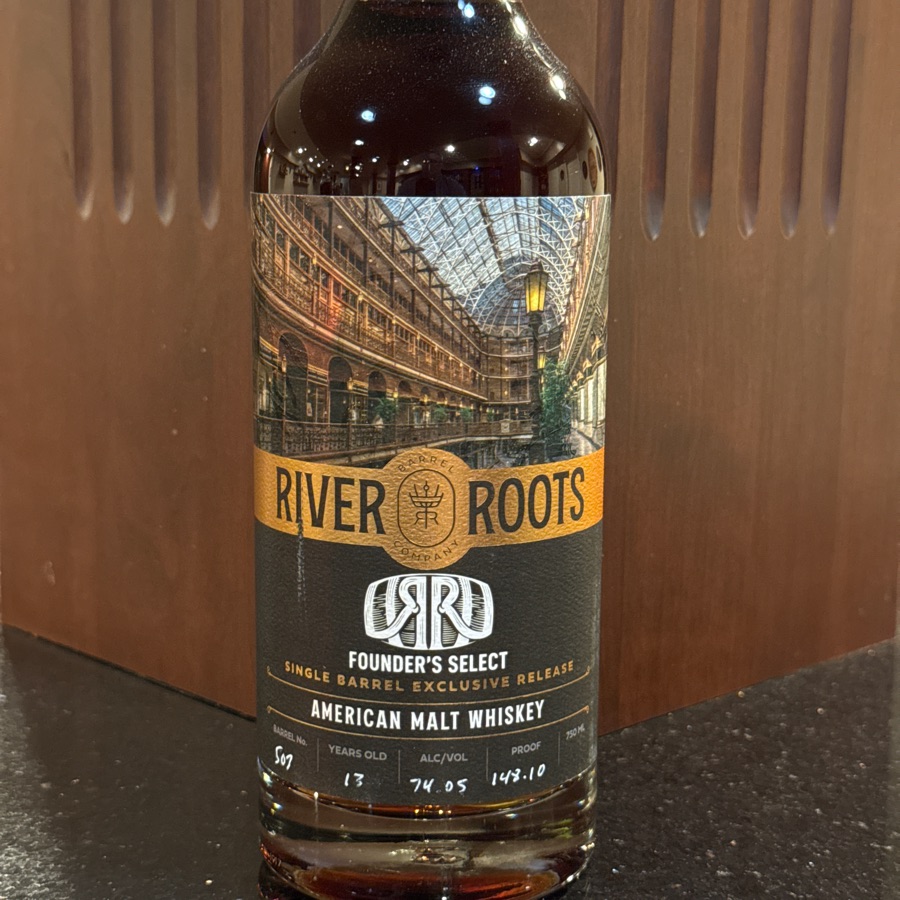 River Roots American Malt Whiskey - Single Barrel 507