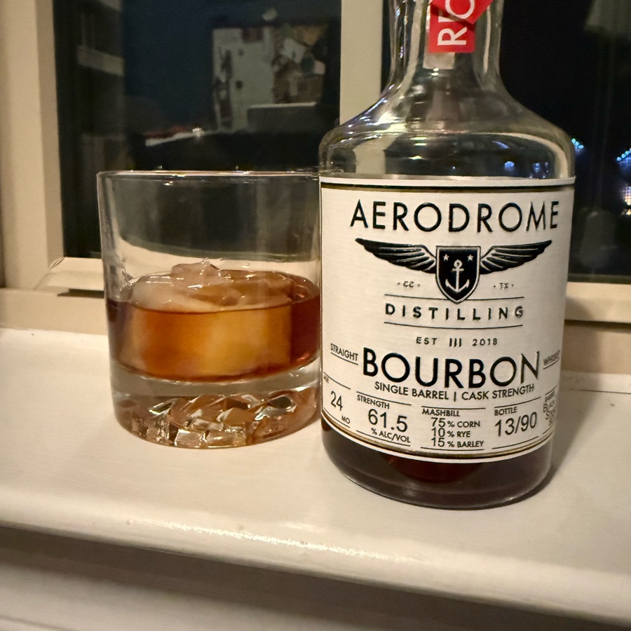 Aerodome Straight Bourbon Whiskey