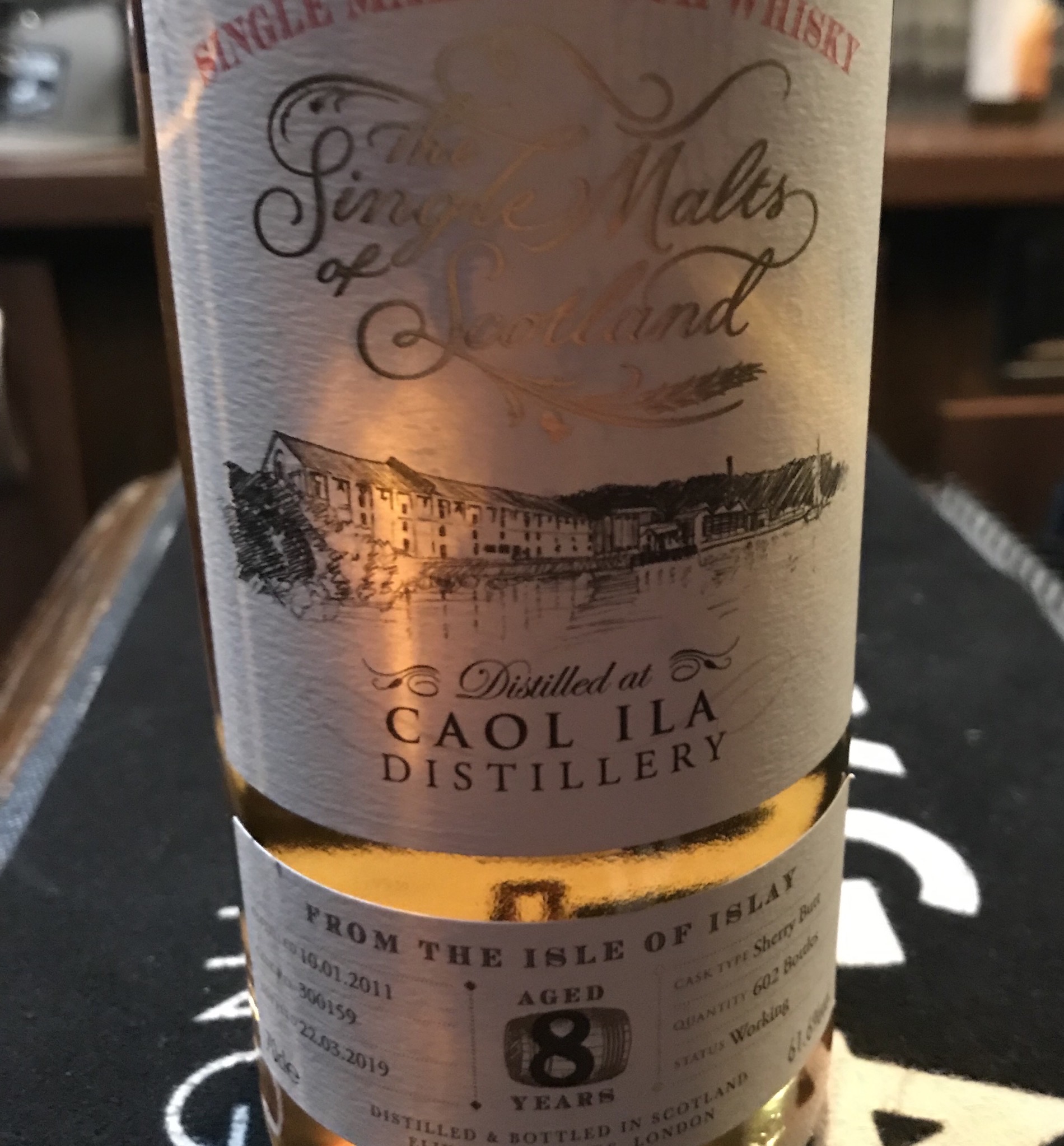 Caol Ila 2011 8 Year (Single Malts of Scotland)