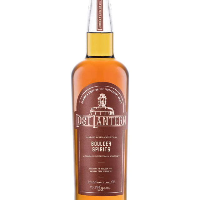 Boulder Spirits Colorado Single Malt 2022 Private Barrel #2 (Lost Lantern) R/Bourbon Selections