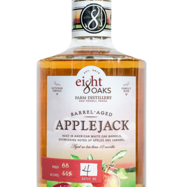 Eight Oaks Barrel-Aged Applejack