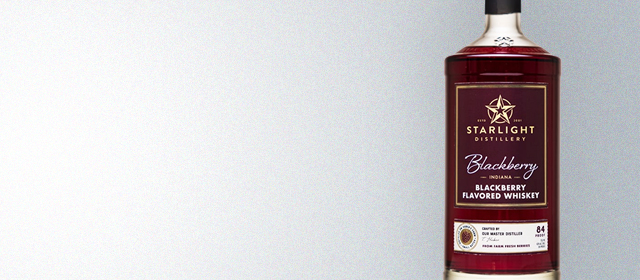 Starlight Blackberry Flavored Whiskey