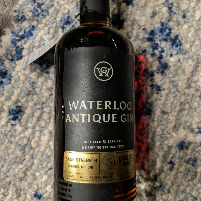 Waterloo Antique Gin Cask Strength
