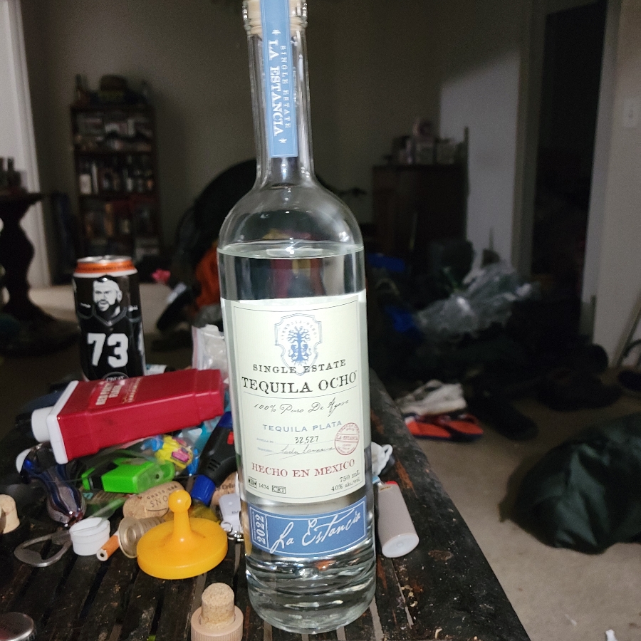 Tequila Ocho Plata La Estancia 2022