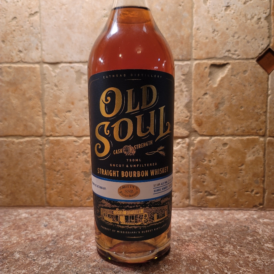 Old Soul Cask Strength Uncut & Unfiltered Straight Bourbon Whiskey Single Barrel Private Selection by Smitty's Specialty Beverage, Barrel  No. 16J05A-5, April 2023
